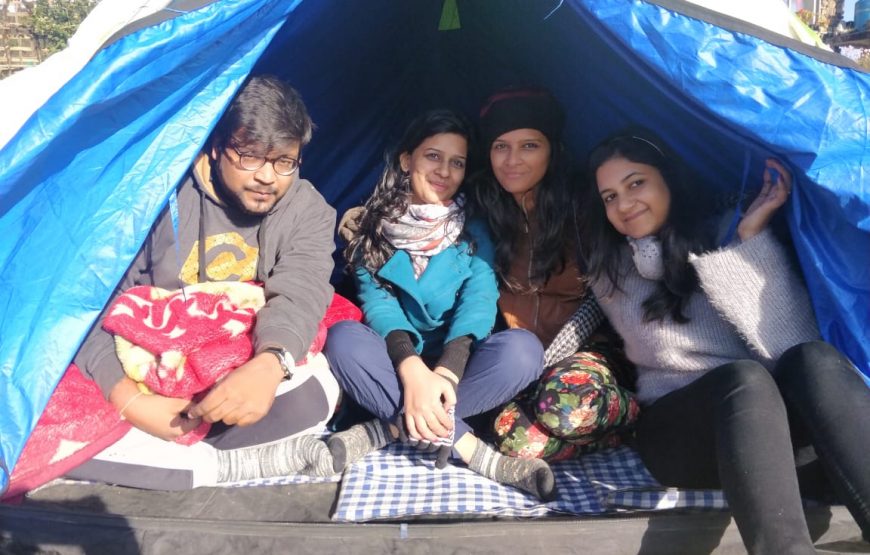 Camping in Tonglu hill, Darjeeling