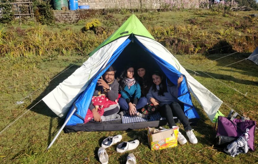 Camping in Tonglu hill, Darjeeling